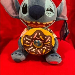 Disney Stitch Plush with Donut